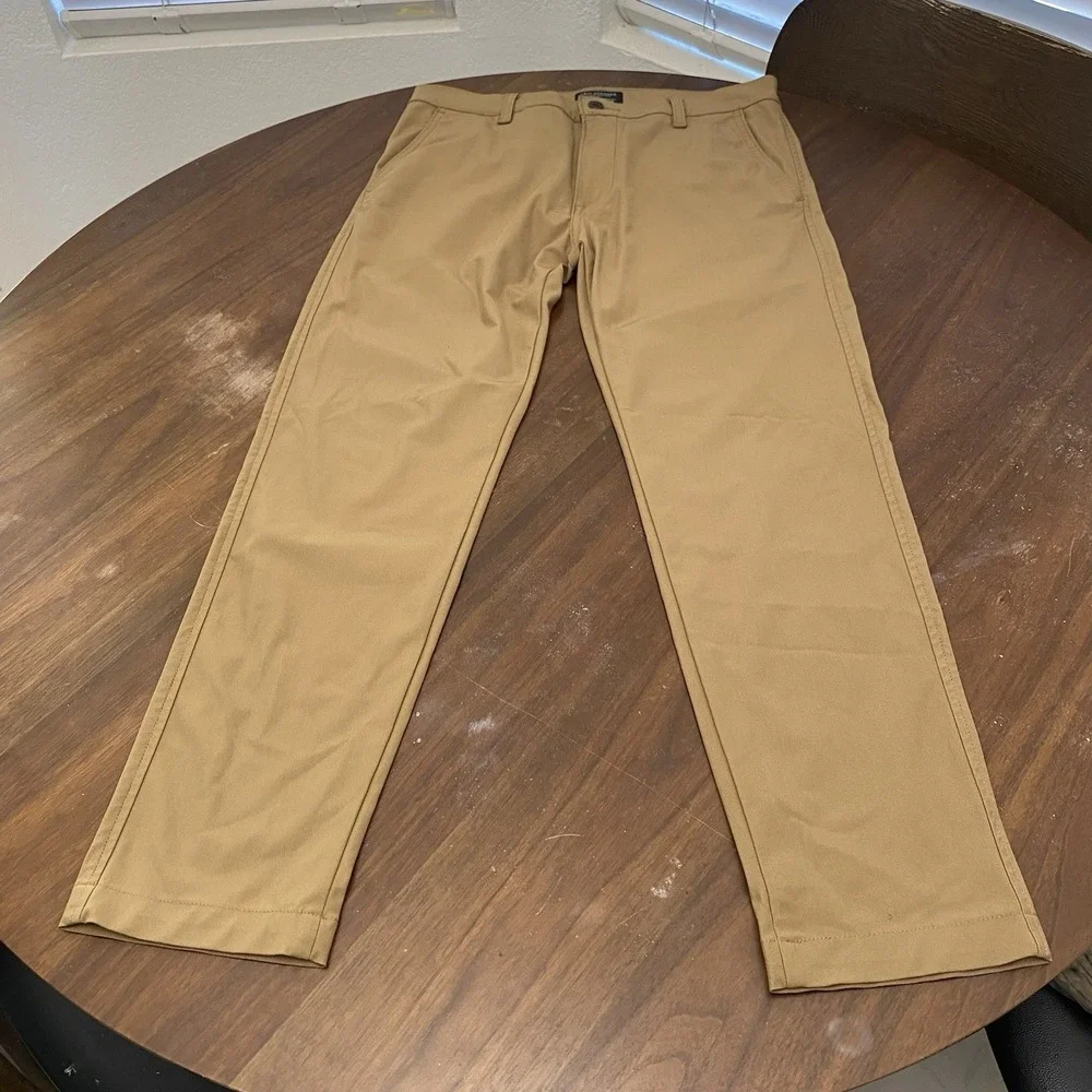 Levis XX Chino Standard Taper Pants Mens 32x30 Khaki Tan